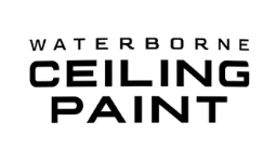 Waterborne Ceiling Paint black logo