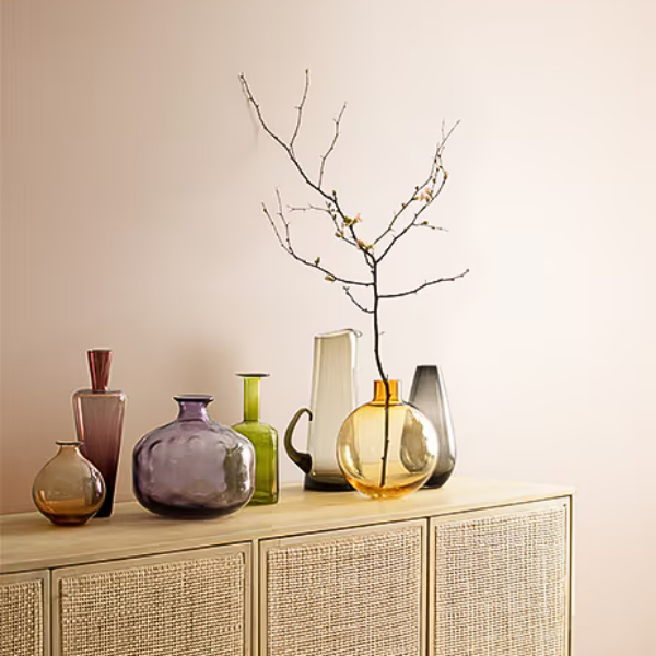 a light-colored wall painted in Benjamin Moore Classics Collection paint, available at Lebanon Paint & Wallpaper